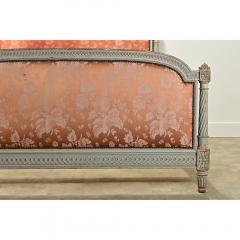 French Carved Louis XVI Style Queen Bed Frame - 3639275