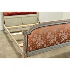 French Carved Louis XVI Style Queen Bed Frame - 3639334