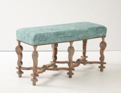 French Carved Oak Bench - 4227612