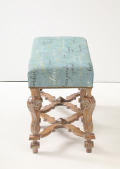French Carved Oak Bench - 4227613