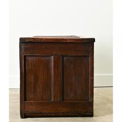 French Carved Oak Paneled Trunk - 3627187