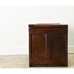 French Carved Oak Paneled Trunk - 3627198