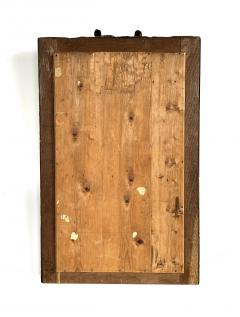 French Carved Walnut Mirror with Meandering Grape Vine - 4521215