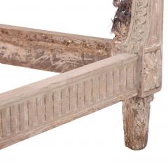 French Carved and Painted Full Size Bed C 1900 - 4742472