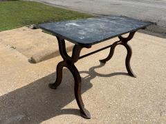 French Cast Iron Work Table - 4581845