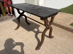 French Cast Iron Work Table - 4581874