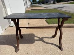 French Cast Iron Work Table - 4581885