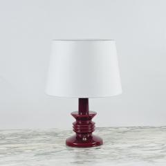 French Ceramic Bougeoir Table or Desk Lamp with Parchment Paper Shade - 3731924