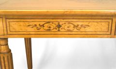 French Charles X Birdseye Maple Davenport Table - 1429049