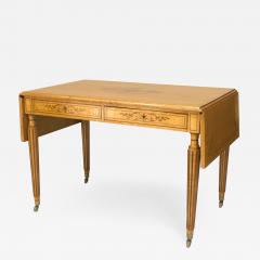 French Charles X Birdseye Maple Davenport Table - 1431090