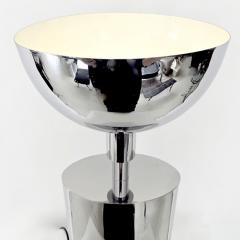 French Chrome Plated Circa 1970 Table Lamp - 433781