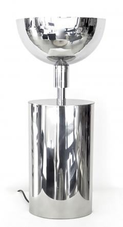 French Chrome Plated Circa 1970 Table Lamp - 433782