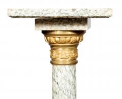 French Cipollino Marble Pedestal - 4524435