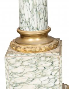 French Cipollino Marble Pedestal - 4524439
