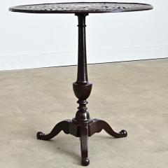 French Circa 1900 Cast Iron Garden Table in New Powder coat - 4663687