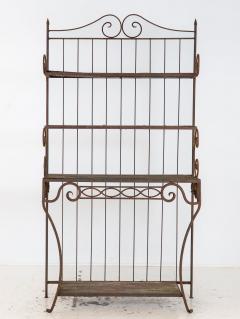 French Circa 1930 Wrought Iron tag re Boulangerie Racks - 4588814