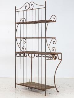 French Circa 1930 Wrought Iron tag re Boulangerie Racks - 4588818