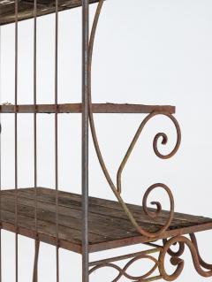 French Circa 1930 Wrought Iron tag re Boulangerie Racks - 4588819