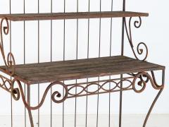 French Circa 1930 Wrought Iron tag re Boulangerie Racks - 4588890