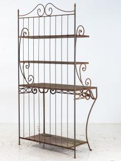 French Circa 1930 Wrought Iron tag re Boulangerie Racks - 4588892