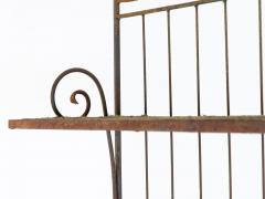 French Circa 1930 Wrought Iron tag re Boulangerie Racks - 4588917