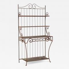 French Circa 1930 Wrought Iron tag re Boulangerie Racks - 4588949