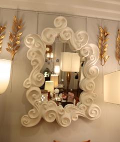 French Cloud Mirror circa 1980 Signed - 4335708