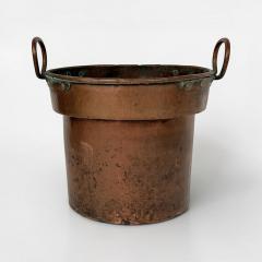 French Copper Vessel with Ring Handles - 4518365