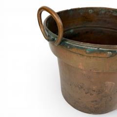 French Copper Vessel with Ring Handles - 4518367
