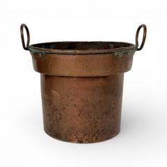 French Copper Vessel with Ring Handles - 4520883