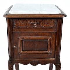 French Country or Provincial Style Marble Top Night Stand - 169702