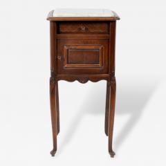 French Country or Provincial Style Marble Top Night Stand - 171467