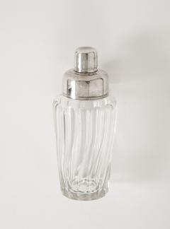French Crystal and Silver Cocktail Shaker - 3380875