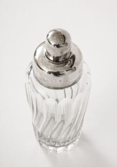 French Crystal and Silver Cocktail Shaker - 3380884