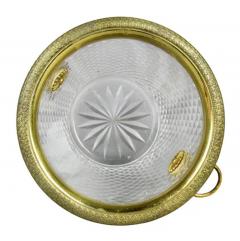 French Cut Crystal Bottle Holder or Ice Pail - 4129464