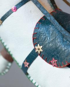 French Decorative Horse in Moleskin with Saddle and Harness 20th Century - 4381110