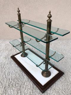 French Decorative Vintage Bistro Pastry Shelve Stand - 1947562