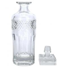 French Diamond Cut Crystal Barware Decanter - 2784944