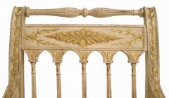French Directoire Gilt Arm Chair - 4653004