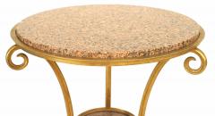 French Directoire Gilt Bronze End Table - 1437630