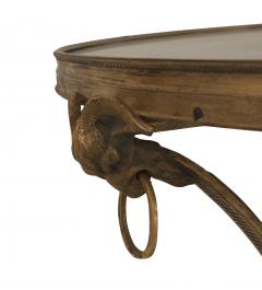French Directoire Gilt and Marble End Tables - 2798591