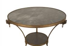 French Directoire Gilt and Marble End Tables - 2798594