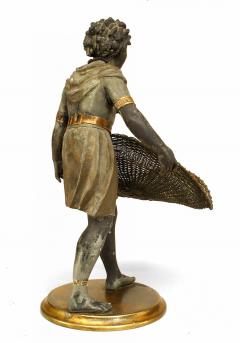 French Directoire Style Metal Figural Centerpiece - 4201134