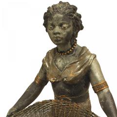 French Directoire Style Metal Figural Centerpiece - 4201136
