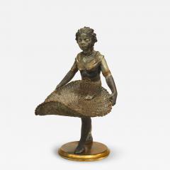 French Directoire Style Metal Figural Centerpiece - 4263255