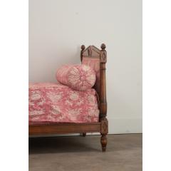 French Directoire Walnut Daybed Crown - 3441930