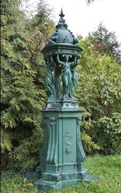 French Drinking Fountain Model by Charles Auguste Lebourg France 1872 - 801125