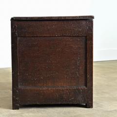 French Early 19th Century Carved Oak Coffer - 4643082