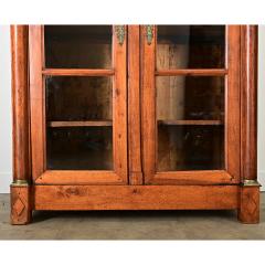 French Early 19th Century Fruitwood Empire Bibliotheque - 4299101