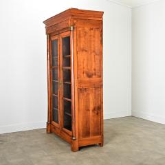 French Early 19th Century Fruitwood Empire Bibliotheque - 4299145
